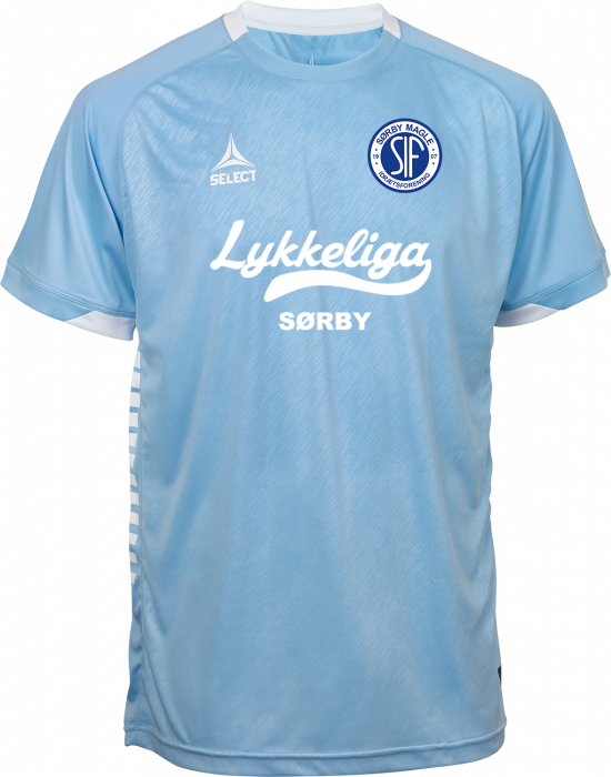 Select - Sørby Playershirt Adults - Light blue & white